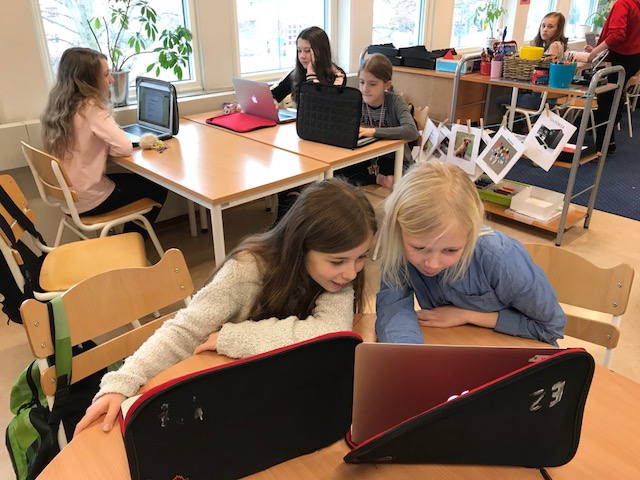 Redaktionen i arbete