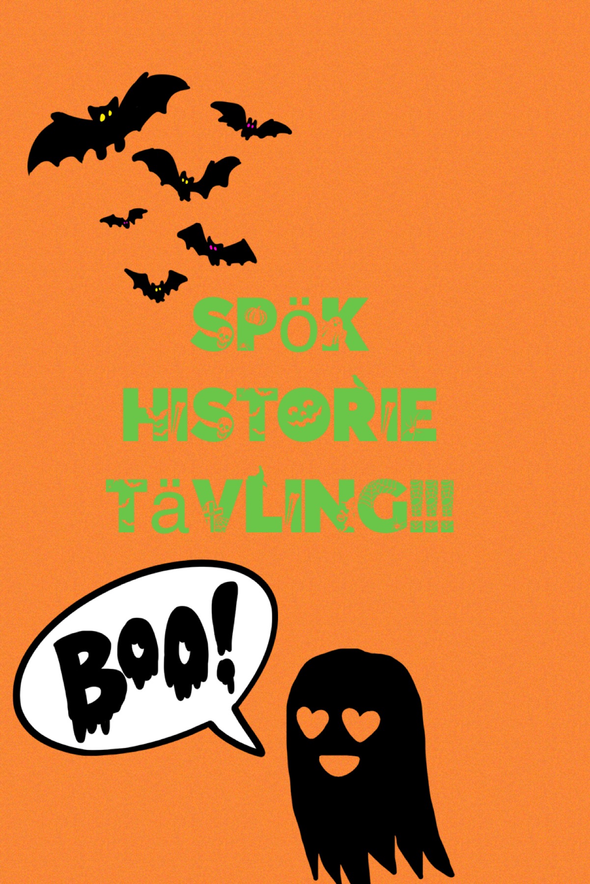 Tävling: skriv en spökhistoria